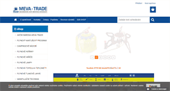 Desktop Screenshot of mevatrade.cz